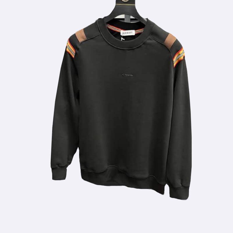 Designer Shoulder Stripe Sweatshirt