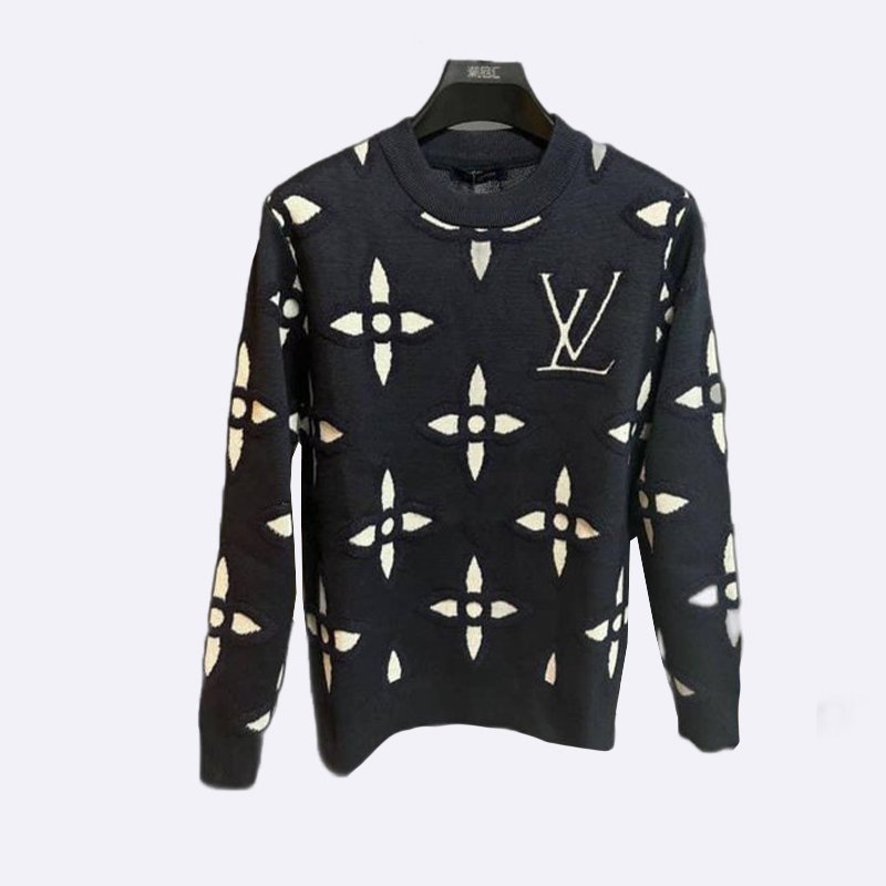 Luxury Floral Embroidered Sweater