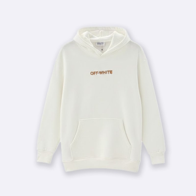 Off-White Graffiti Print Hoodie
