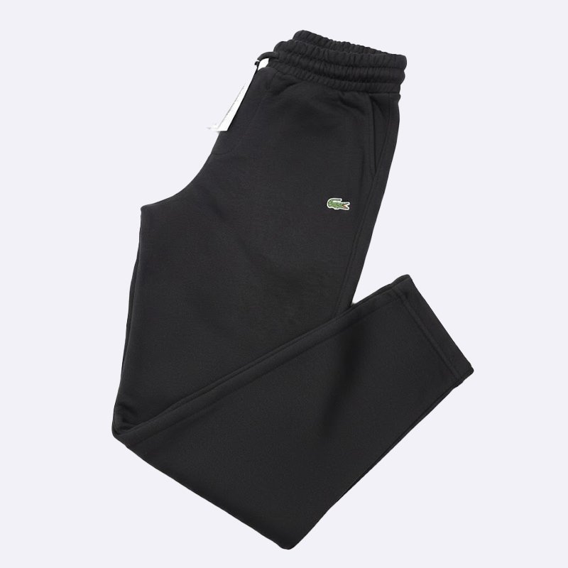 Lacoste Women's Fleece Jogger Pants - Black