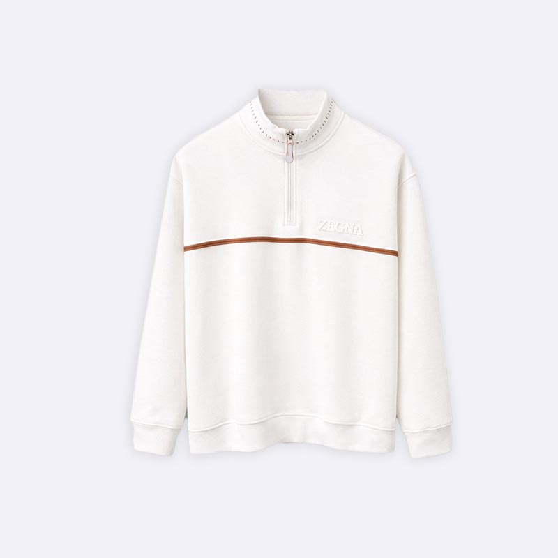 Zegna Half-Zip Sweatshirt