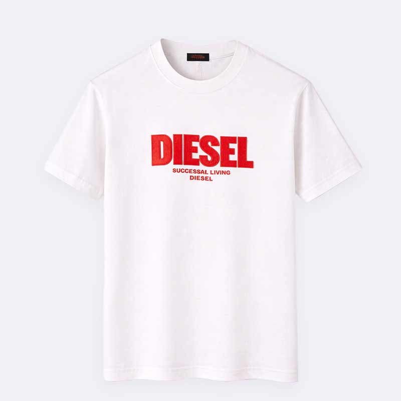 Diesel Logo Print T-Shirt