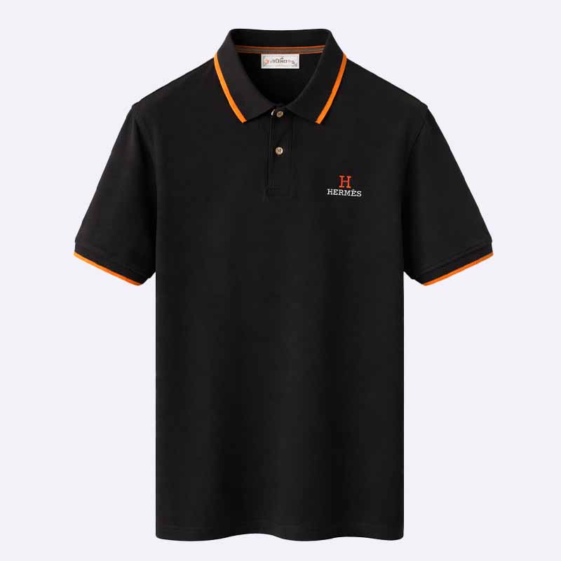 Premium Contrast Trim Polo Shirt