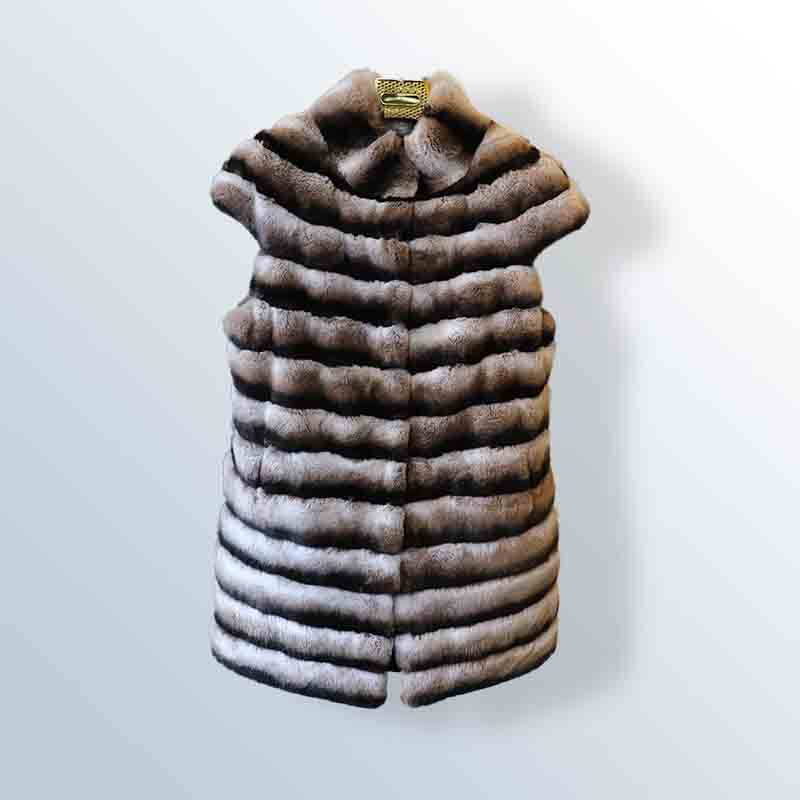 Women's fur vest