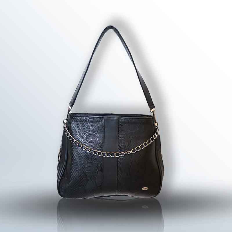 Natural leather women's bag
