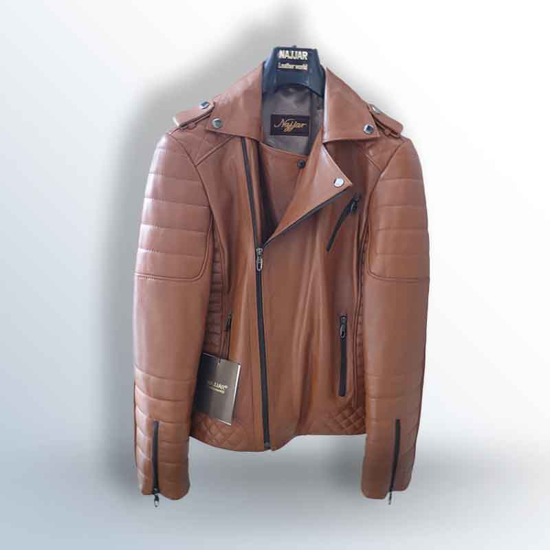 Harley Jacket with Stitching