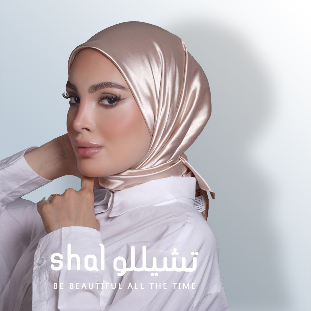 Turkish satin scarf 90*90
