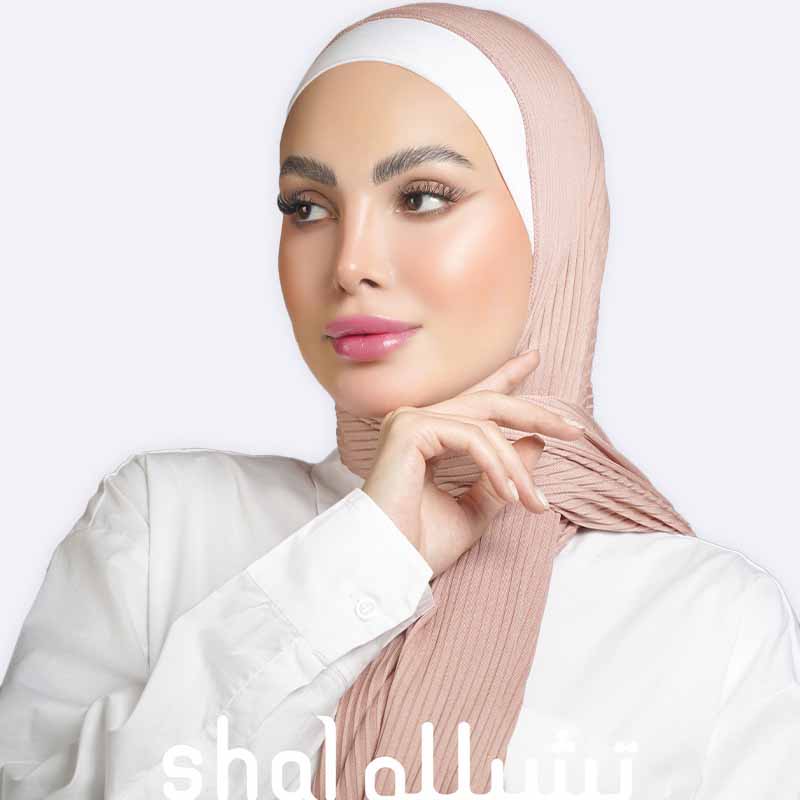 Kuwaiti Striped Selina Hijab