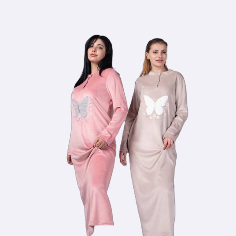 Butterfly Dreams Long Sleeve Nightgown