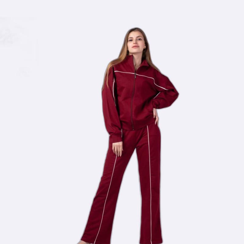 Crimson Comfort Women's Tracksuit Set