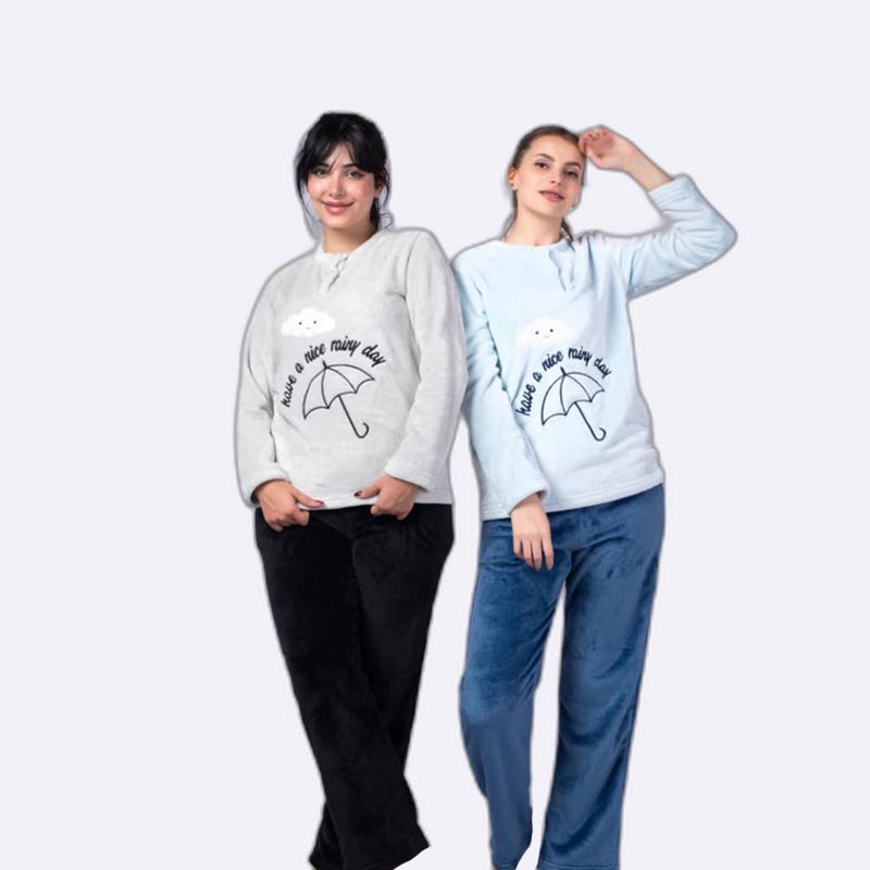 Cozy Rainy Day Women's Pajama Set