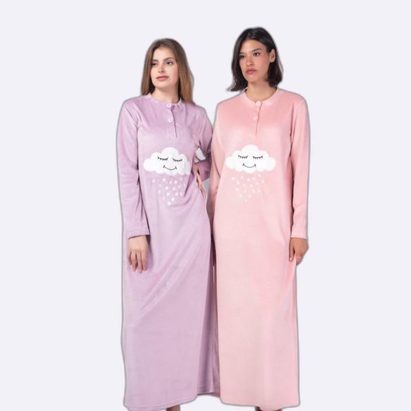 Dreamy Cloud Maxi Sleep Dress