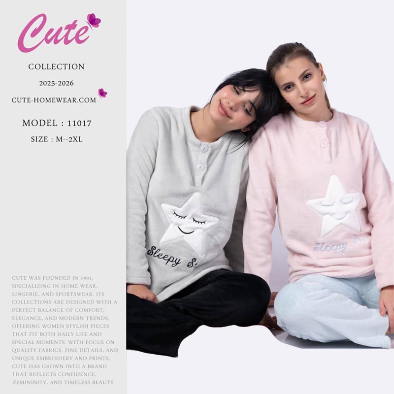 Cute Sleepy Star Pajama Set