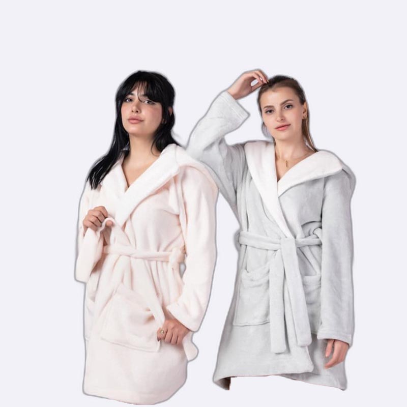 Cozy Comfort Hooded Robe