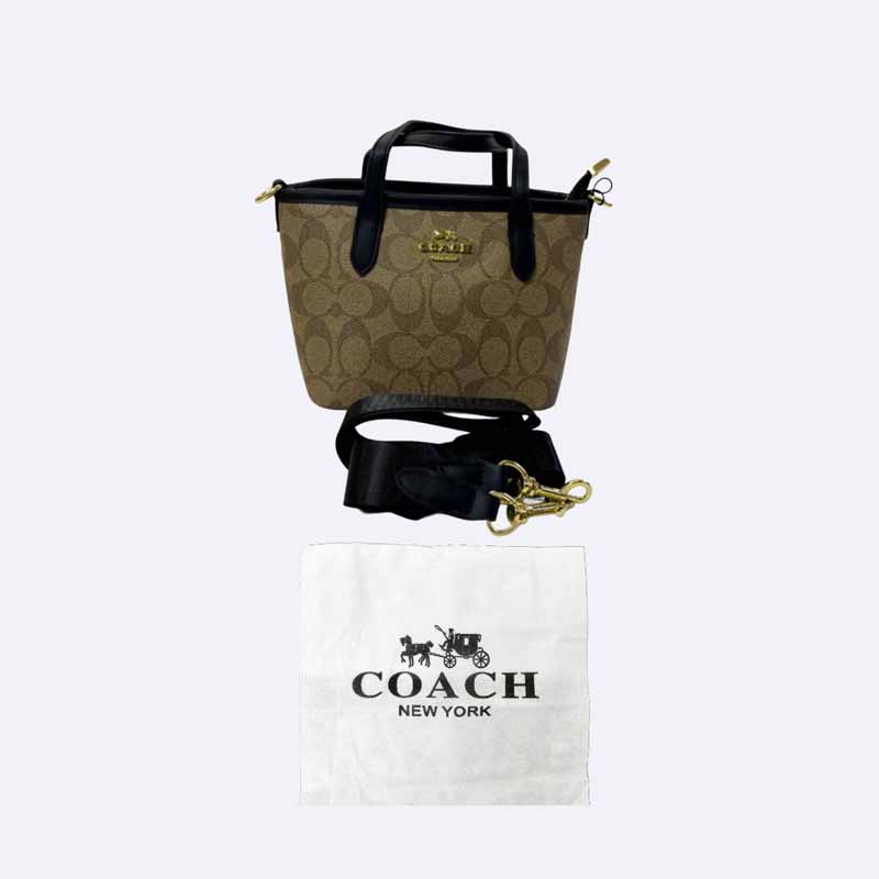 Coach Signature Mini Tote Bag