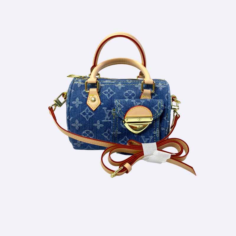 Louis Vuitton Denim Monogram Handbag
