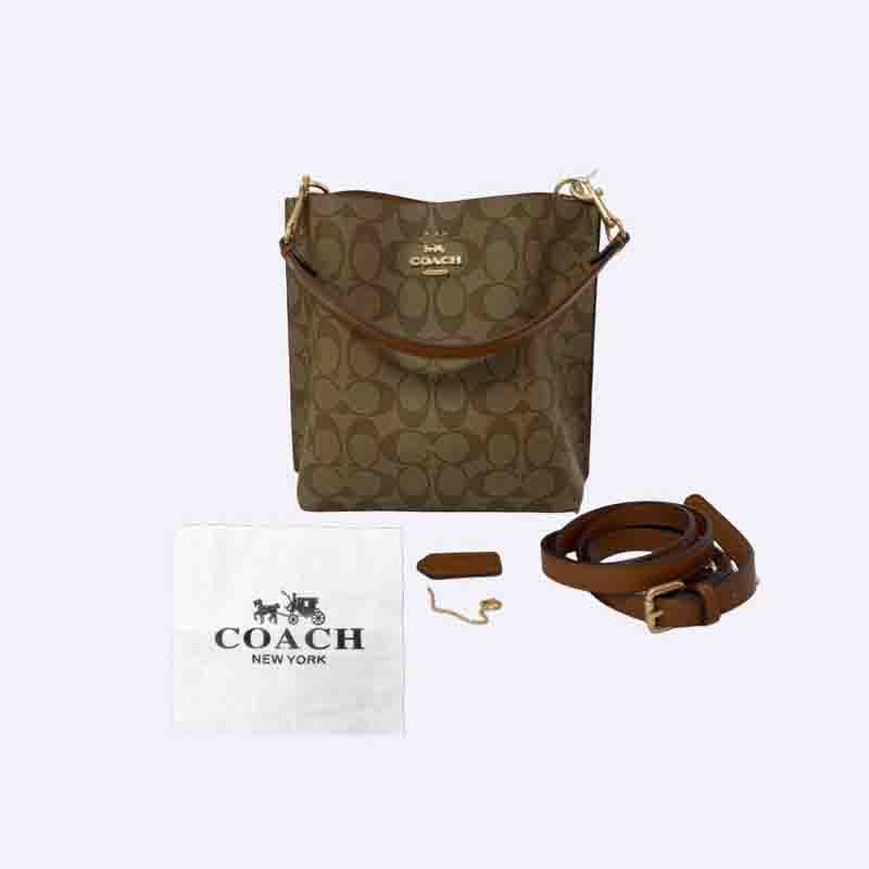 Coach Signature Bucket Bag