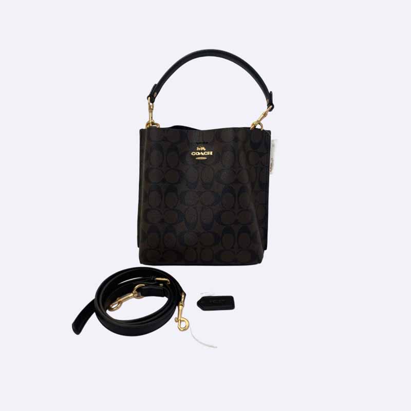 Coach Signature Bucket Bag