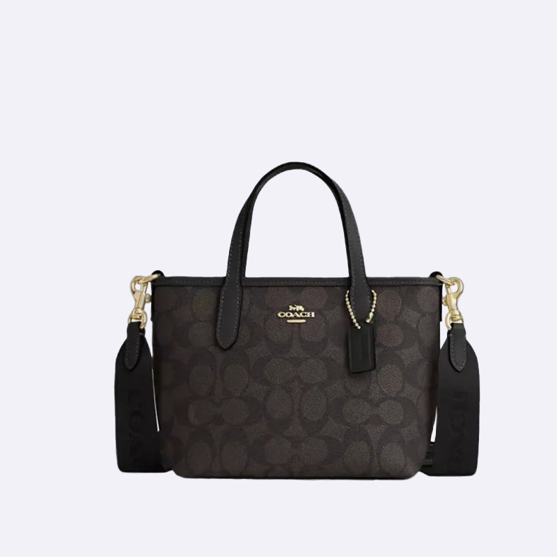 Coach Jacquard Mini Tote Bag