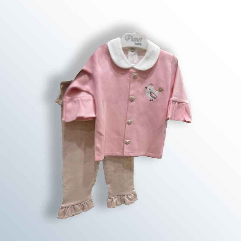  Girls' 3-piece cotton set