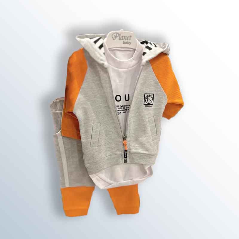 Boys' 3-piece cotton set