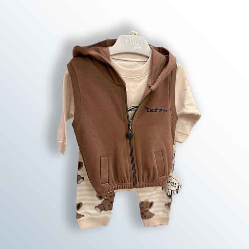  Girl's 3-piece cotton set