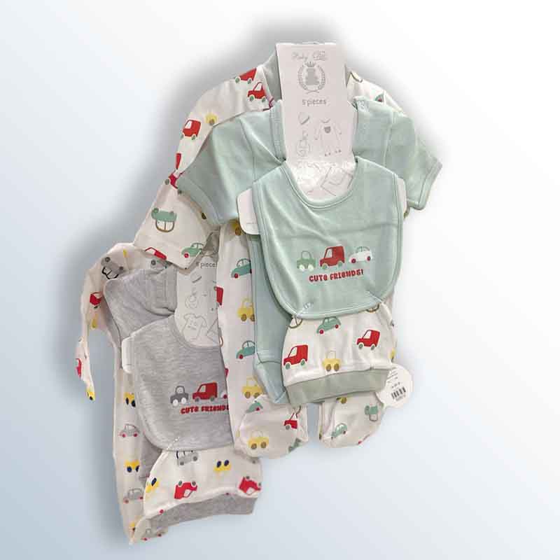 Diyara Boy's 5-Piece Summer Set
