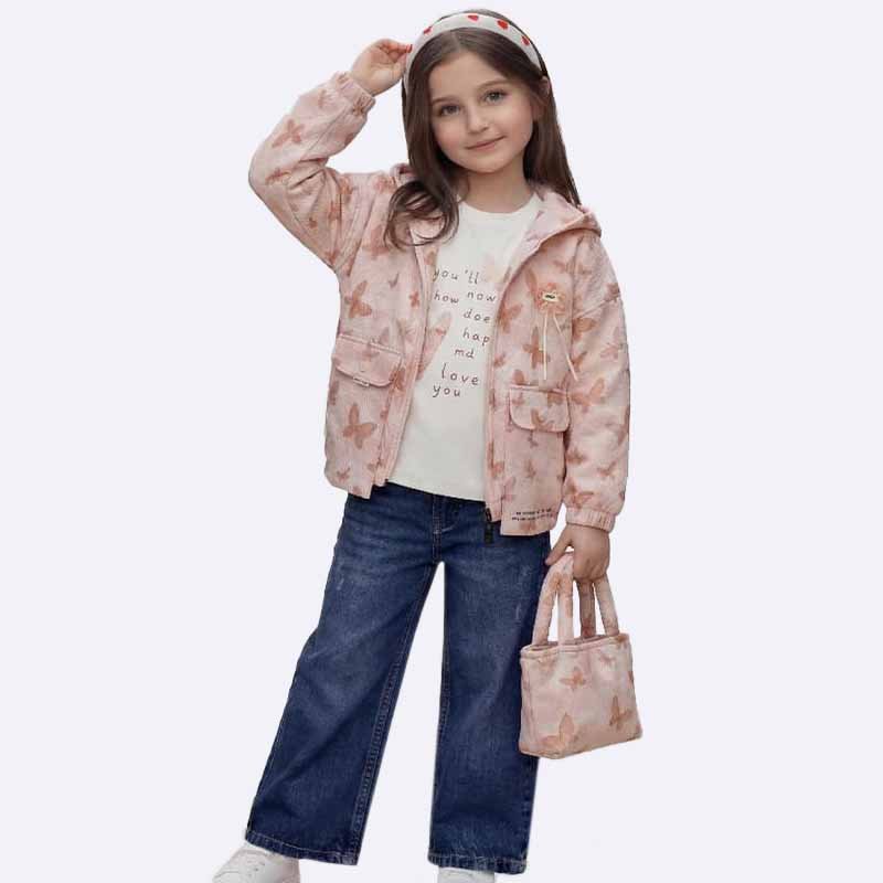 Butterfly Dreams Girls' Jacket & Bag Set