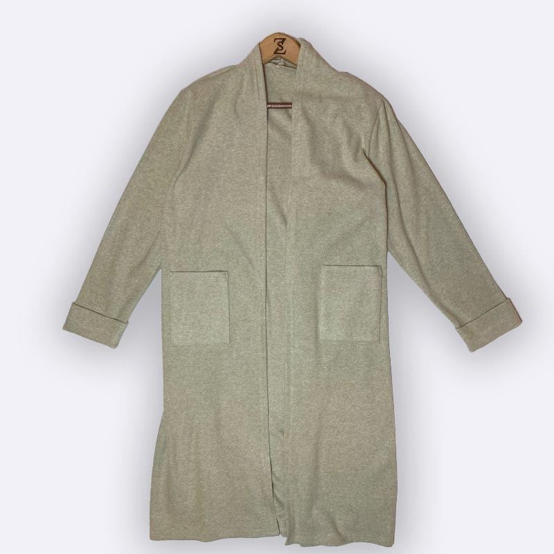 Longline Open Cardigan