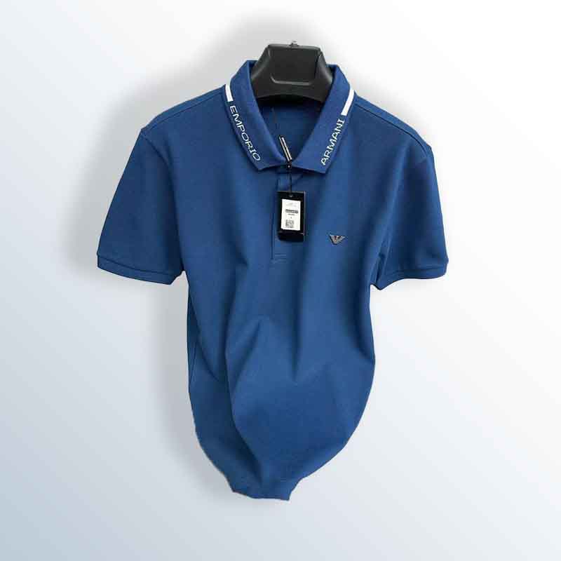 ARMANI Men's Polo Sweater
