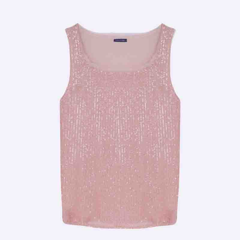 Women's Shimmer Sequin Tank Top