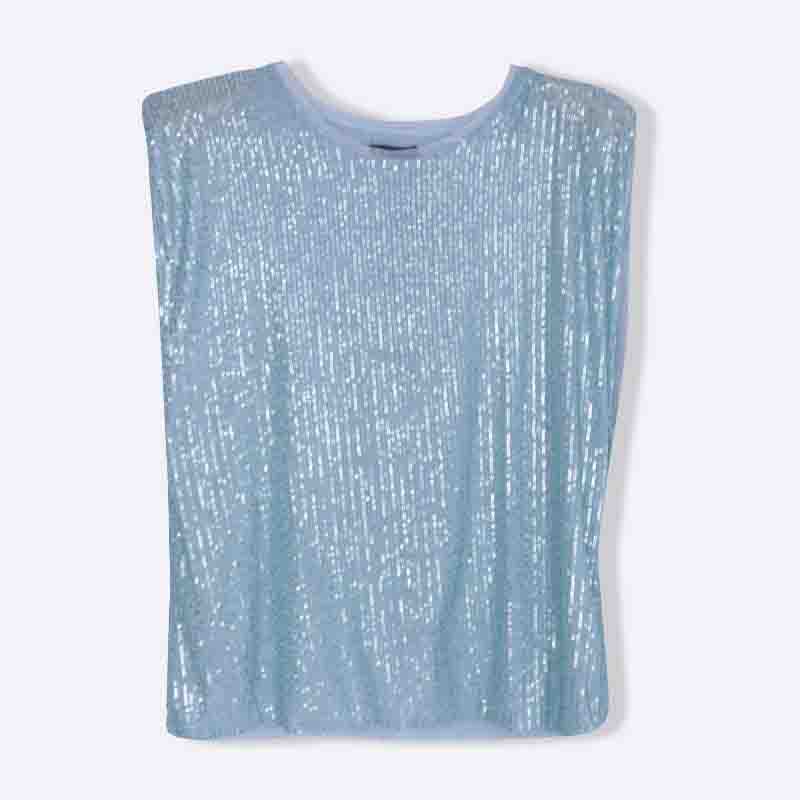 Women's Shimmer Sequin Tee