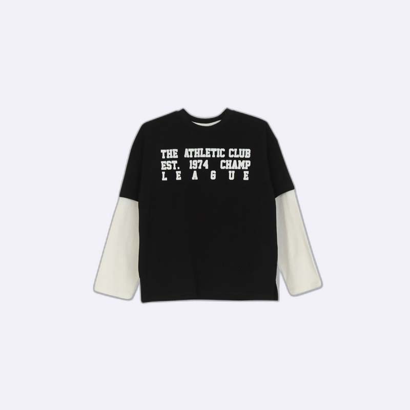Text print sweatshirt
