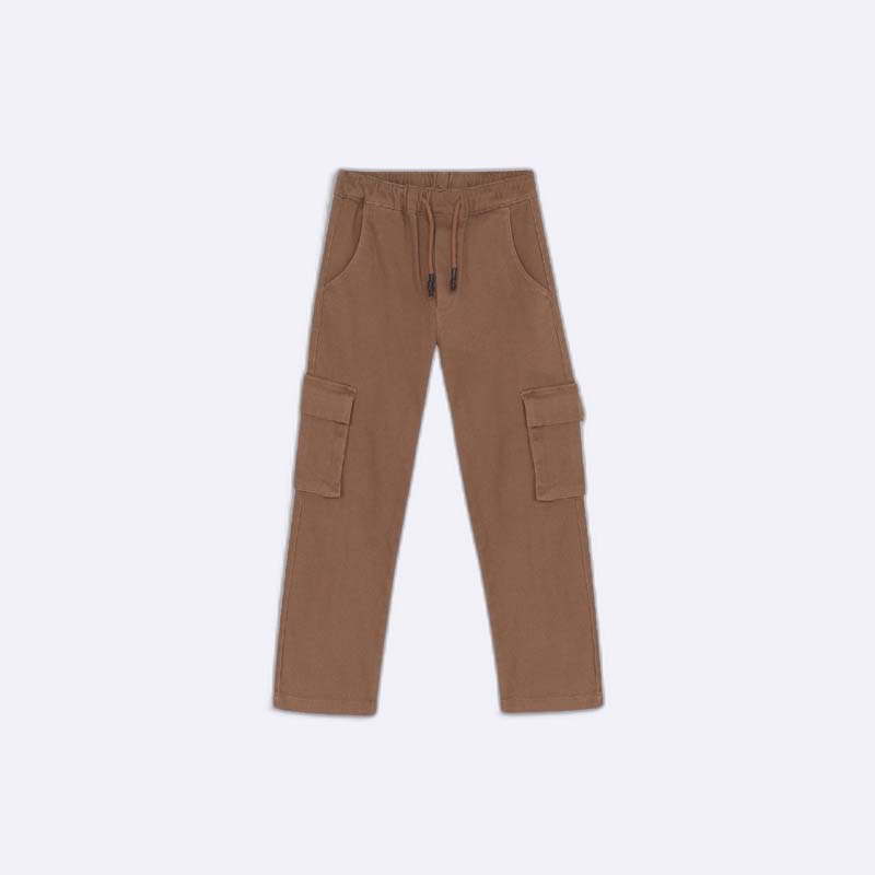 Boys' Cotton-Spandex Chino Trousers