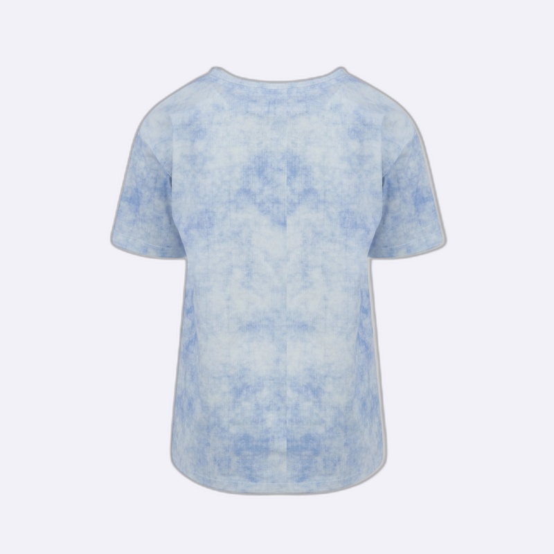 Girls' Cloud Dye Short-Sleeve Tee