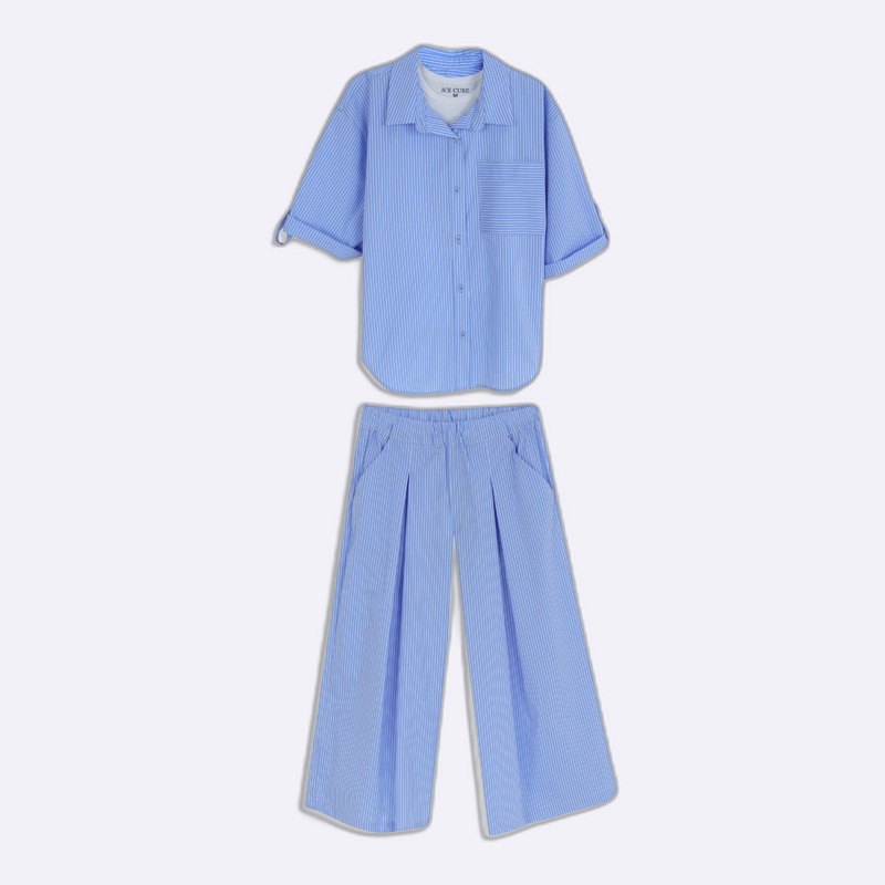 Girls striped set