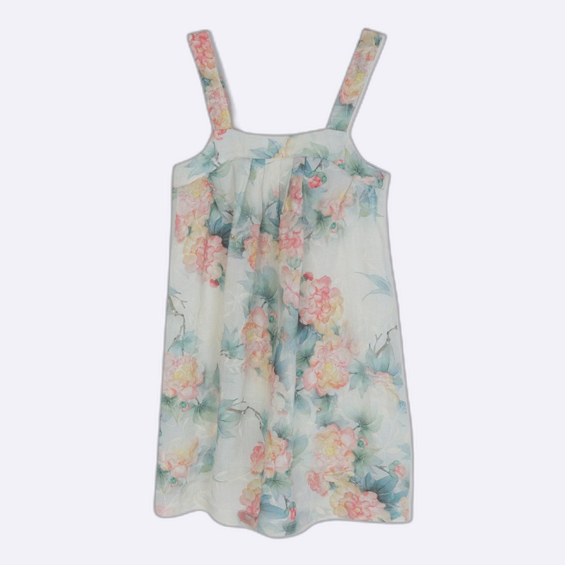 Girls' patterned dress