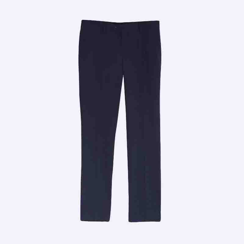 Modern Fit Men's Trousers - Wrinkle Resistant & Flexible