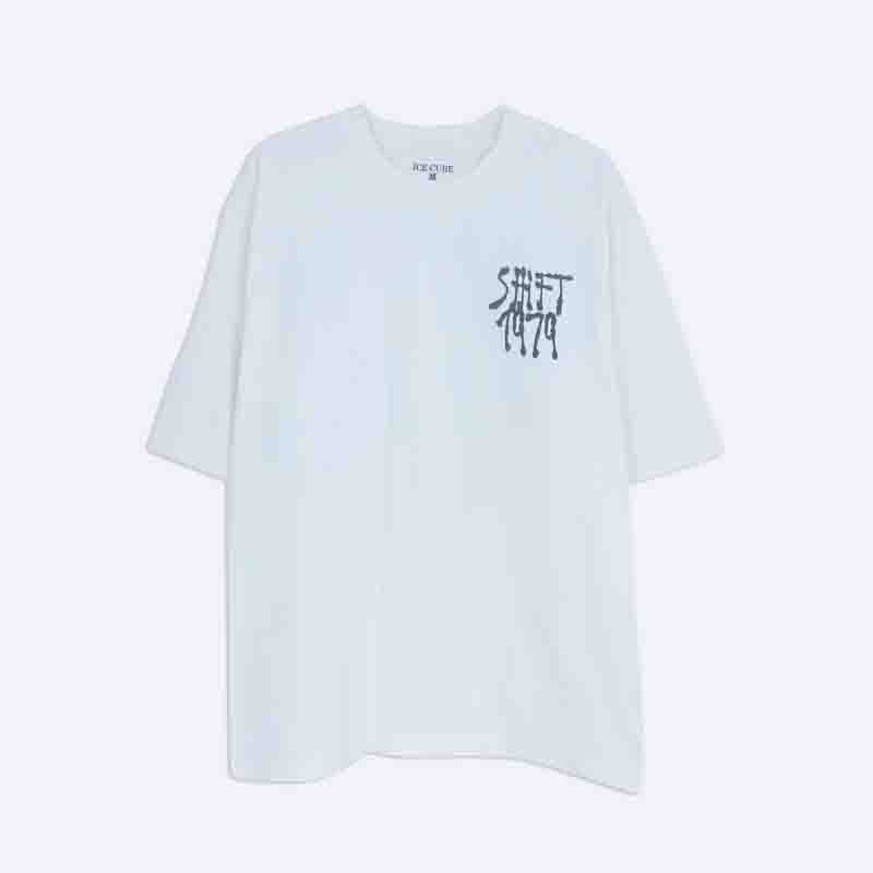 Men's White Graphic T-Shirt