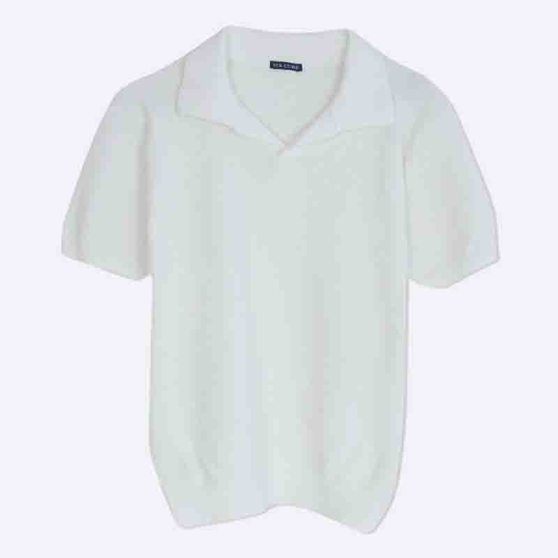 Cotton Knit Polo Shirts