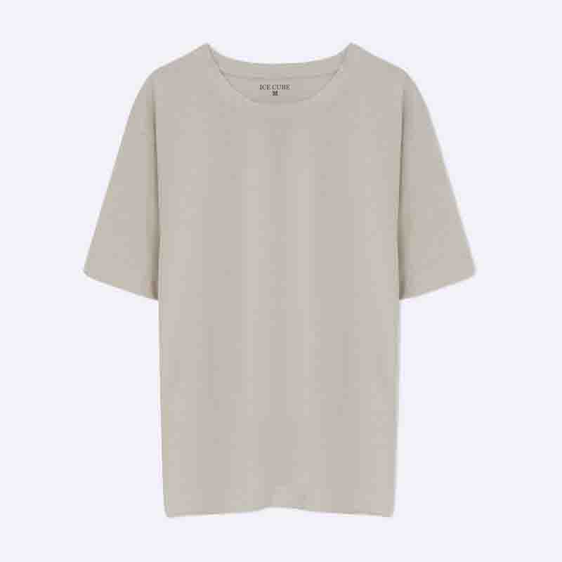Men's Pure Cotton Plain T-Shirt