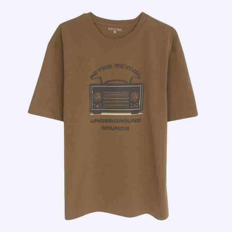 Men's Pure Cotton Plain T-Shirt