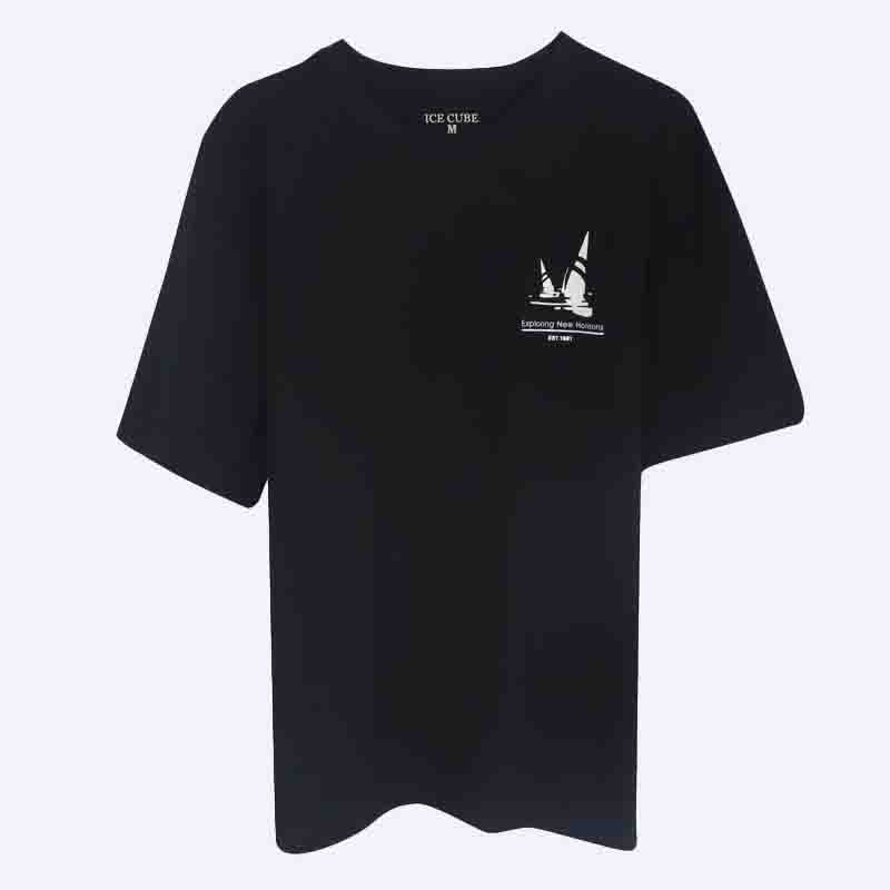 Men's Pure Cotton Plain T-Shirt