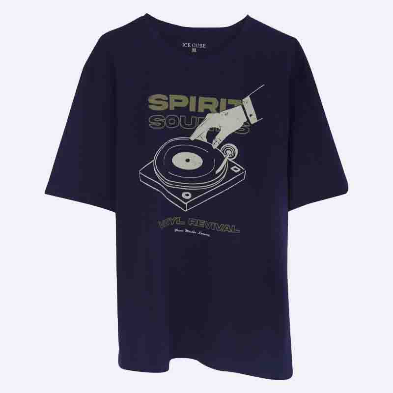 Men's Pure Cotton Plain T-Shirt