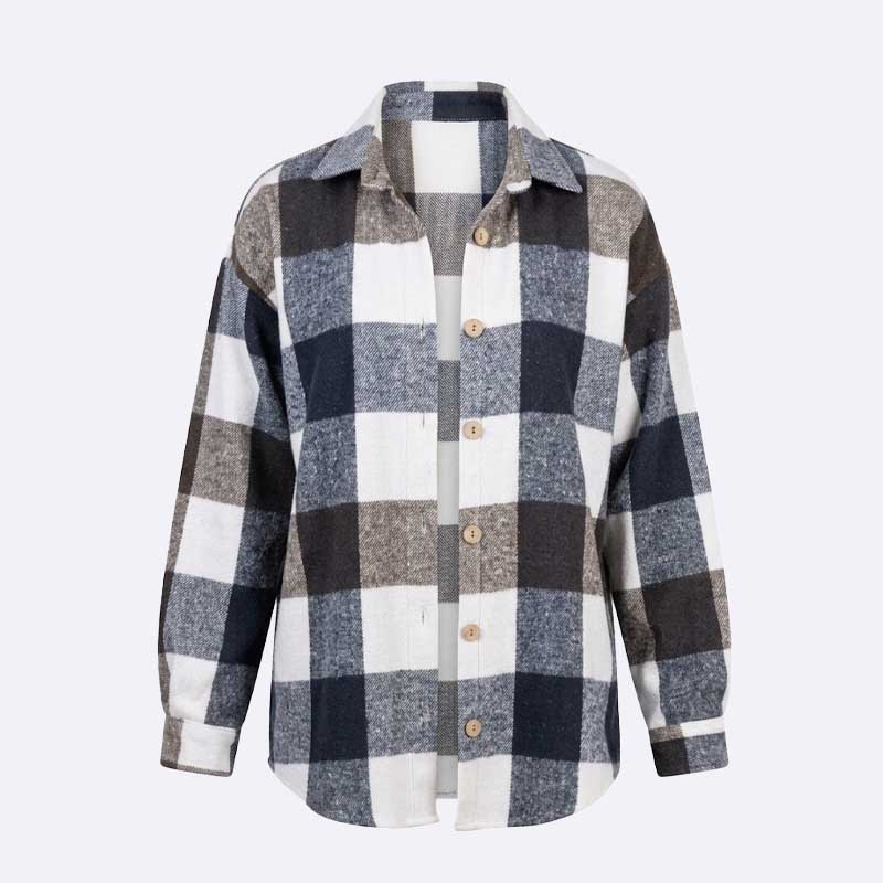 Oversized Plaid Flannel Shacket