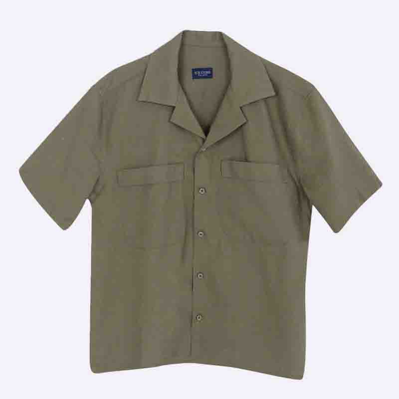 Breathable Men's Summer Button-Up Shirt