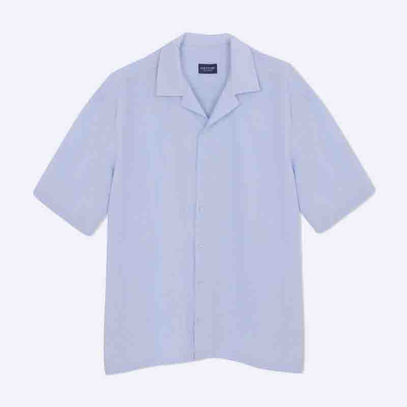 Men ShirtMen's Linen Blend Short Sleeve Shirt