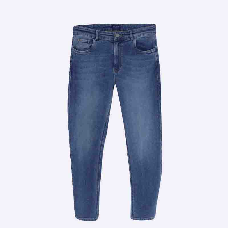 Men's Mid-Wash Skinny Jeans