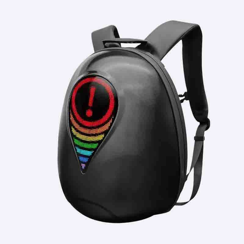 A touch of creativity with a smart LED handbag