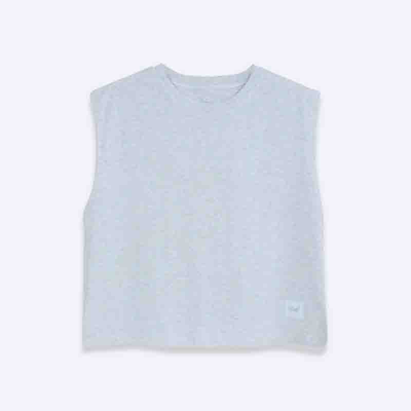 Women's Solid Color Sleeveless T-Shirt